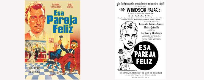 Cartel Cine Esa Pareja Feliz