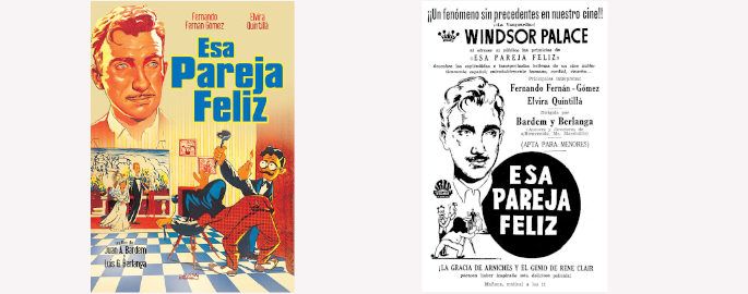 Cartel Cine Esa Pareja Feliz